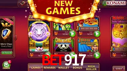 Jogos de mesa e apostas rápidas na BET917